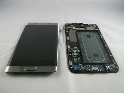 Pantalla Completa Samsung G928F Galaxy S6 EDGE Plus G928V (versión global) Dorado con Marco