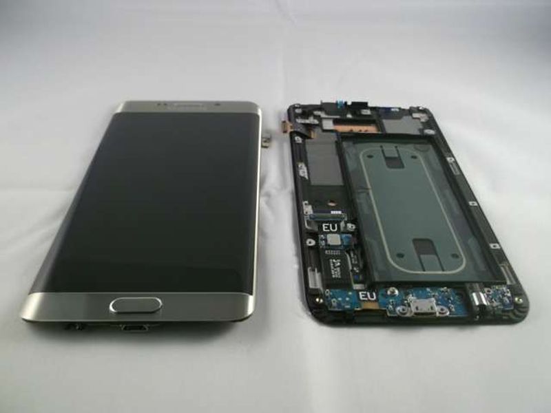 Pantalla Completa Samsung G928F Galaxy S6 EDGE Plus G928V (versión global) Dorado con Marco