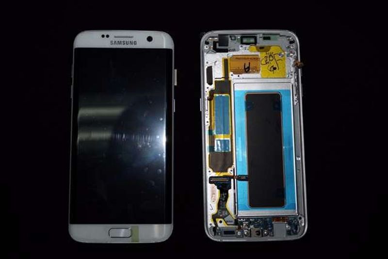 Pantalla Completa Samsung G935F Galaxy S7 EDGE Blanco