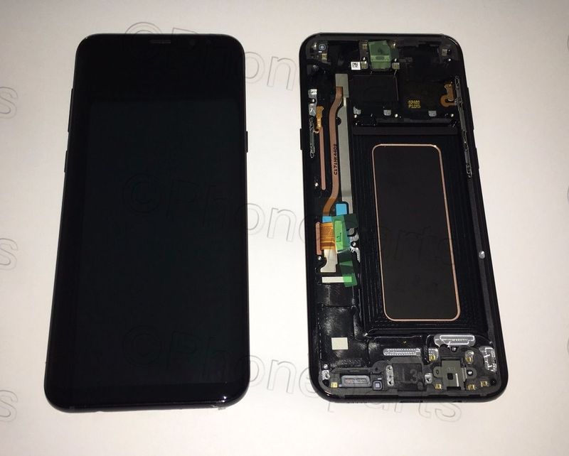 Pantalla Completa Samsung SM-G955F Galaxy S8+, S8 PLUS Negro