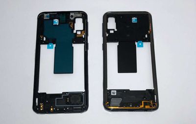 Carcasa Intermedia Chasis Samsung Galaxy A40 SM-A405F Negro