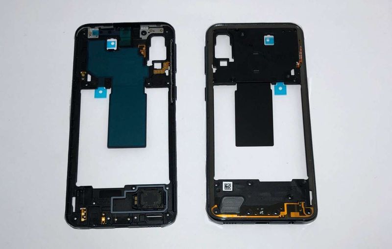 Carcasa Intermedia Chasis Samsung Galaxy A40 SM-A405F Negro