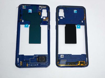 Carcasa Intermedia Chasis Samsung Galaxy A40 SM-A405F Azul
