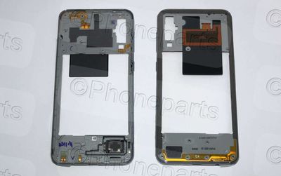 Carcasa Intermedia Chasis Samsung Galaxy A50 SM-A505F Blanco