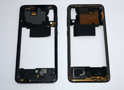 Carcasa Intermedia Chasis Samsung Galaxy A70 SM-A705F Negro