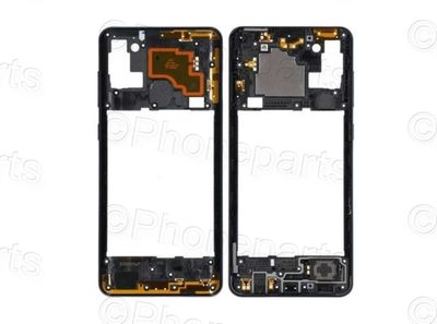 Carcasa Intermedia Chasis Samsung Galaxy A21s A217F Negro