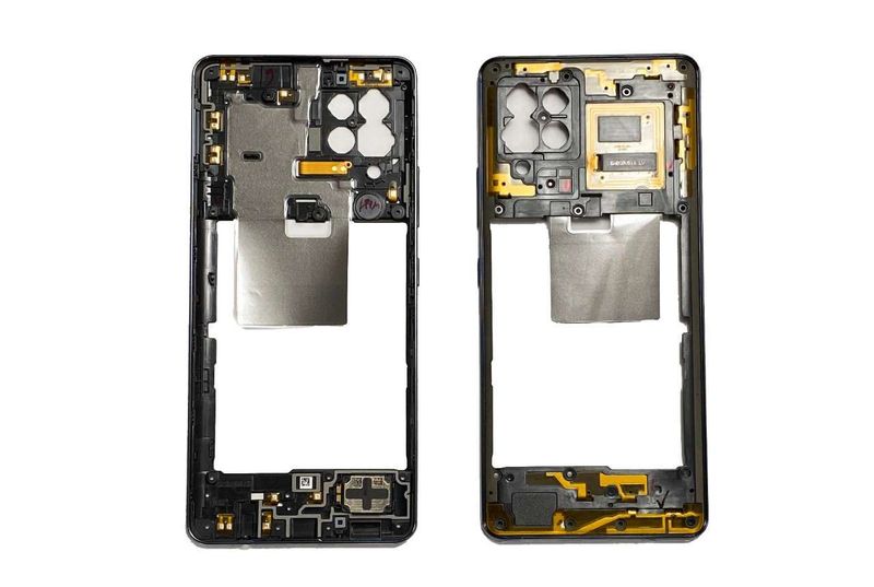 Carcasa Intermedia Chasis Samsung Galaxy A42 5G SM-A462B Negro