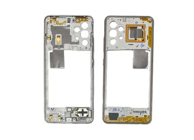 Carcasa Intermedia Chasis Samsung Galaxy A32 4G SM-A325F Blanco Plata