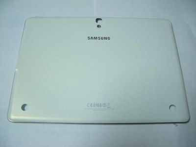 Carcasa Trasera Samsung T800 Galaxy Tab S 10.5 Blanco Dorado