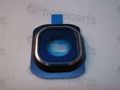 Embellecedor Lente Cámara Samsung Galaxy S6 G920F Negro