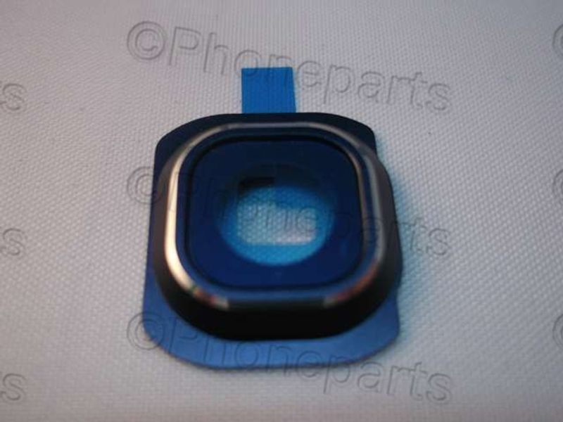 Embellecedor Lente Cámara Samsung Galaxy S6 G920F Negro