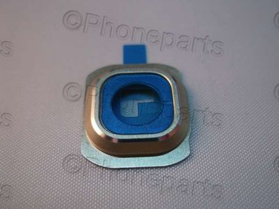 Embellecedor Lente Cámara Samsung Galaxy S6 G920F Dorado