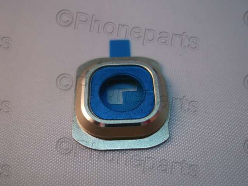 Embellecedor Lente Cámara Samsung Galaxy S6 G920F Dorado