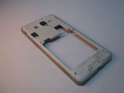 Chasis Carcasa Intermedia Samsung G531F Galaxy Grand Prime 4G Gris