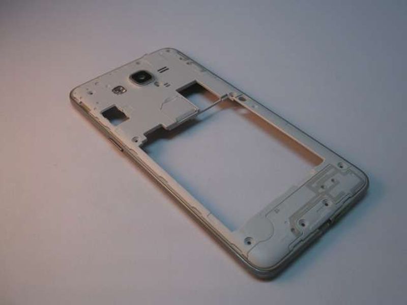 Chasis Carcasa Intermedia Samsung G531F Galaxy Grand Prime 4G Gris