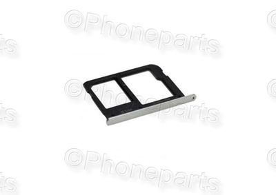 Bandeja Tarjeta Sim y Tarjeta Memoria Samsung A310F Galaxy A3 2016 A510F Blanco