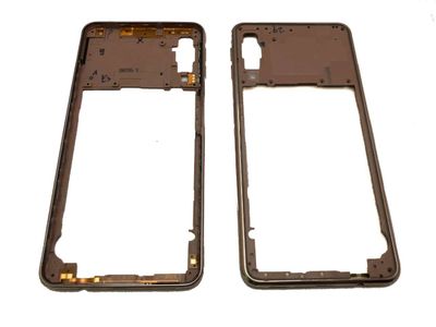 Carcasa Intermedia Chasis Samsung Galaxy A7 2018 SM-A750FN Dorado