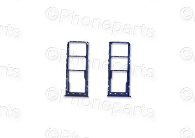 Bandeja Nano Sim + Tarjeta Memoria MicroSD Samsung Galaxy A10 A105F Azul