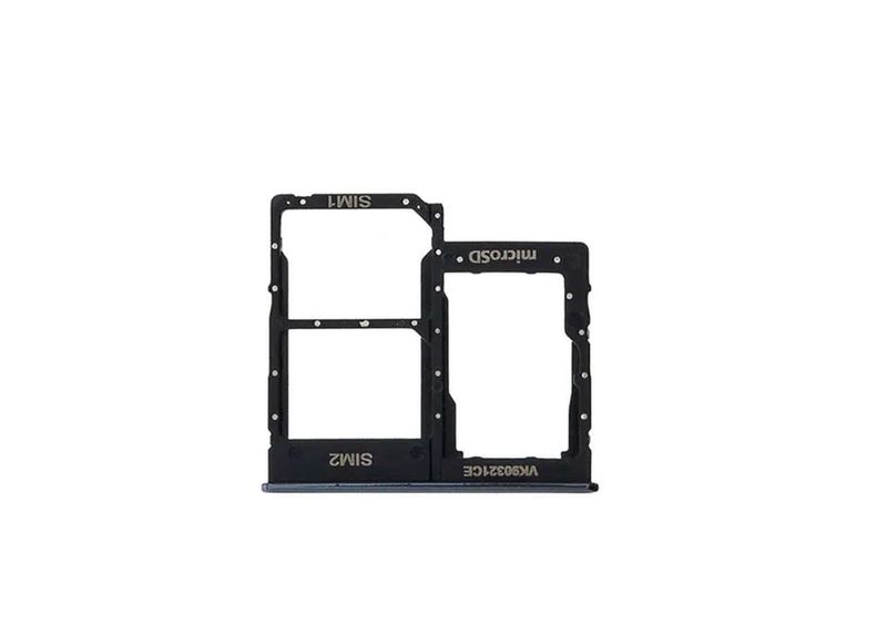 Bandeja Doble NanoSIM + Tarjeta Memoria MicroSD Samsung Galaxy A40 A405F Negro