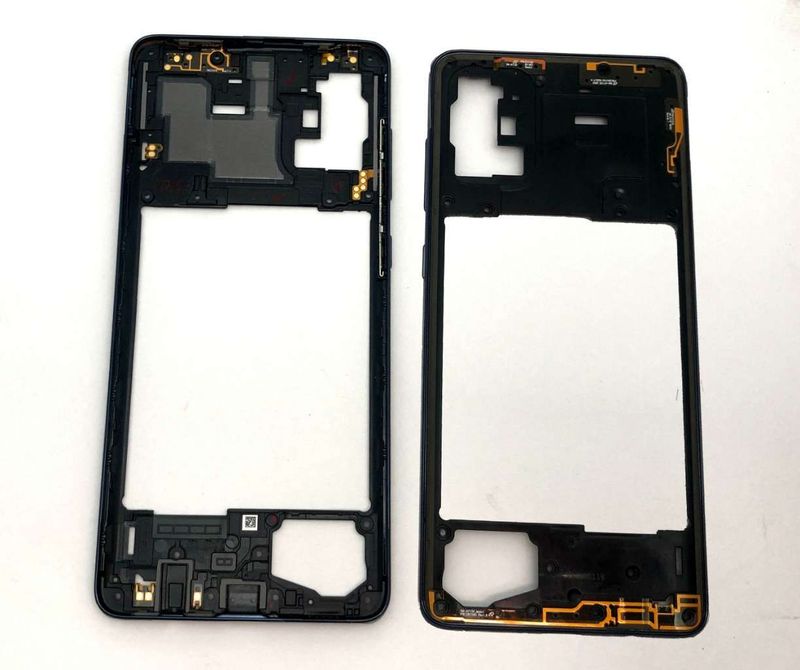 Carcasa Intermedia Chasis Samsung Galaxy A71 SM-A715F Negro