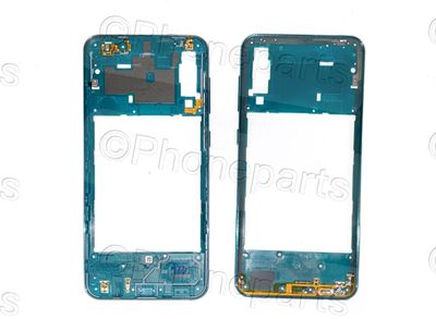 Carcasa Intermedia Chasis Samsung Galaxy A30s A307 Verde