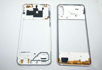 Carcasa Intermedia Chasis Samsung Galaxy A30s SM-A307F Blanco
