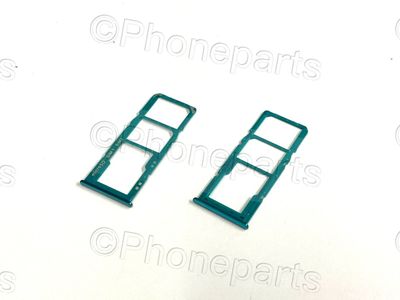 Bandeja Nano Sim + Tarjeta Memoria MicroSD Samsung Galaxy A30s A307 Verde