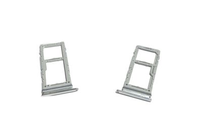 Bandeja NanoSIM + MicroSD Samsung Galaxy S20 Plus G985F G986F Blanco Plata