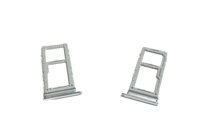 Bandeja NanoSIM + MicroSD Samsung Galaxy S20 Plus G985F G986F Blanco Plata