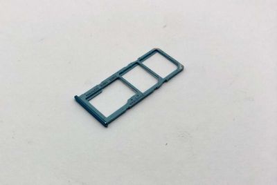 Bandeja Porta SIM con Doble NanoSIM y Tarjeta de Memoria MicroSD Samsung Galaxy A51 SM-A515F Azul