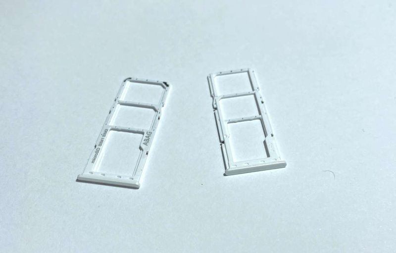 Bandeja Nano Sim + Tarjeta Memoria MicroSD Samsung Galaxy A21s A217F Blanco