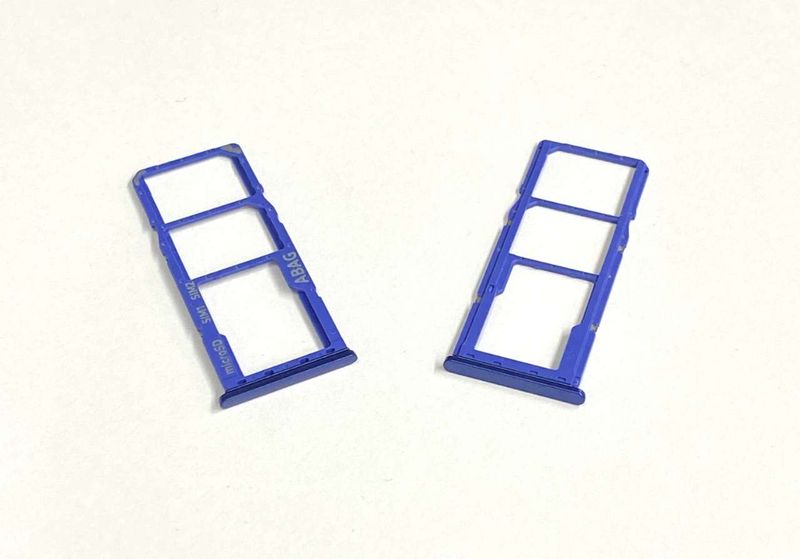 Bandeja Nano Sim + Tarjeta Memoria MicroSD Samsung Galaxy A21s A217F Azul