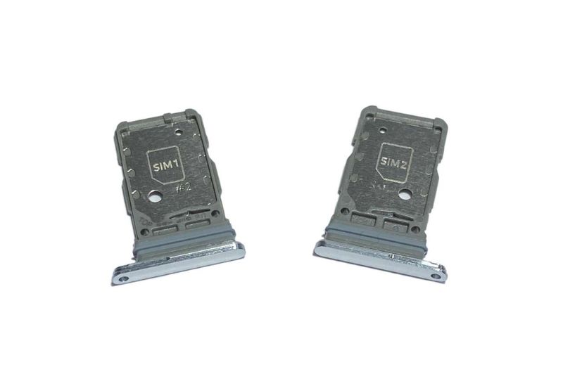 Bandeja Nano Sim Samsung Galaxy S21 5G SM-G991B S21 Plus G996B Blanco