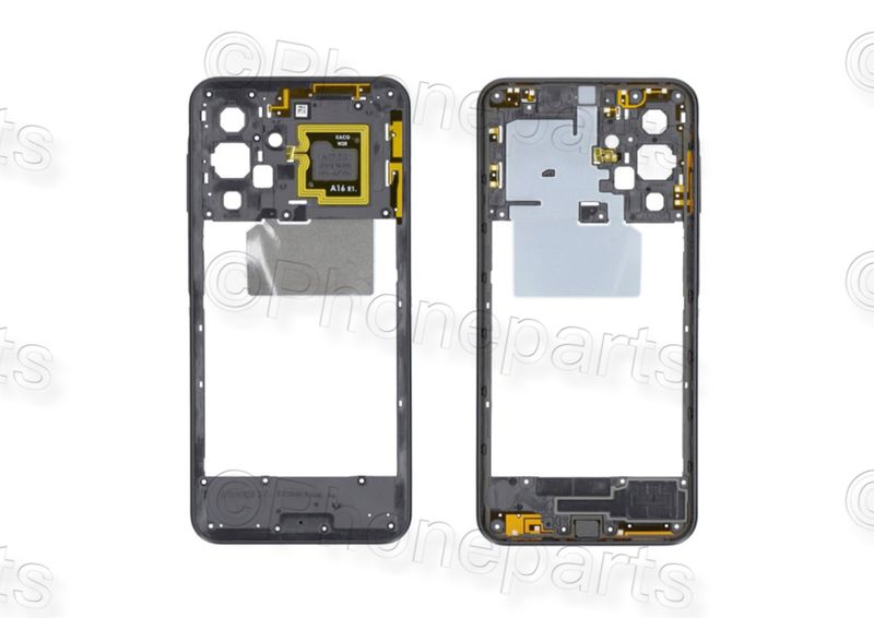 Carcasa Chasis Intermedio Negro Samsung Galaxy A17 5G