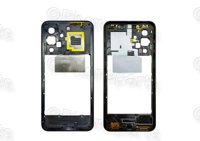 Carcasa Chasis Intermedio Negro Samsung Galaxy A17 4G