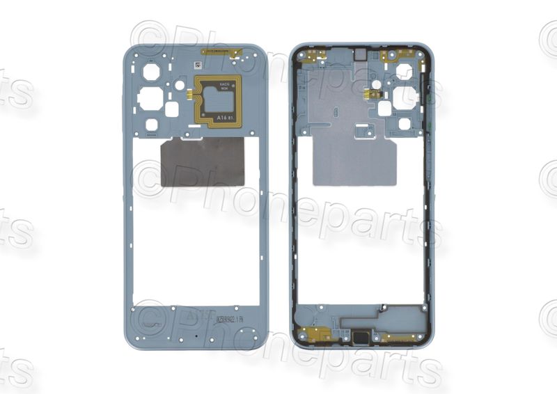 Carcasa Chasis Intermedio Azul Samsung Galaxy A17 4G