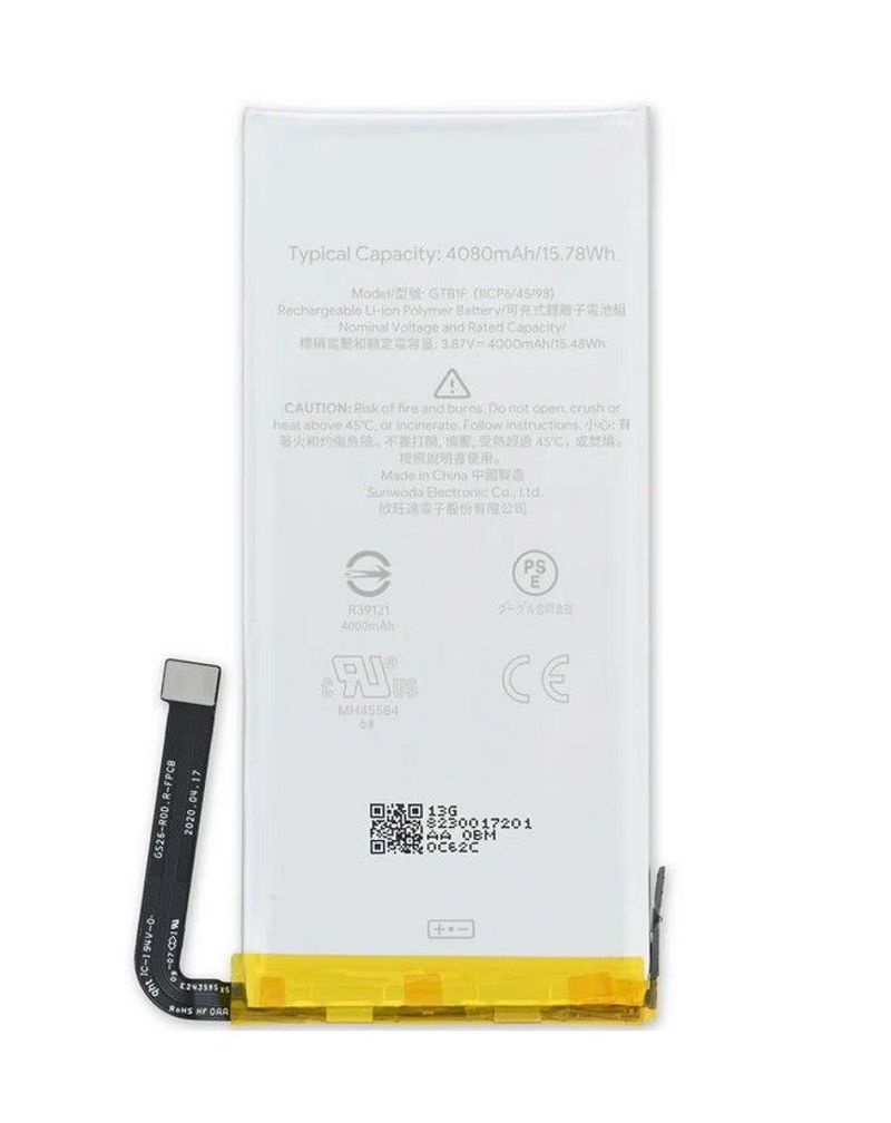 Batería Google Pixel 5 GTB1F