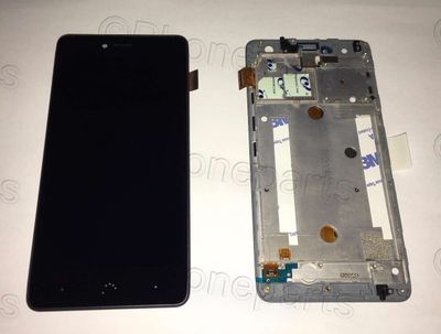 Pantalla Completa BQ Aquaris U Plus Gris Antracita