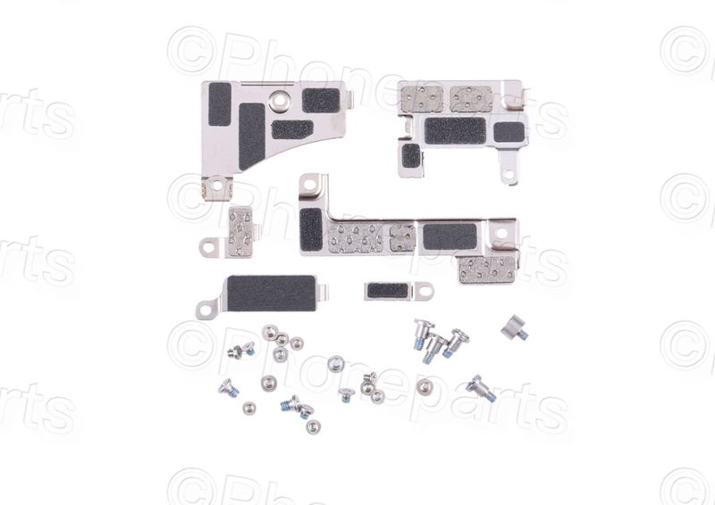 Juego de Chapas Metálicas y Tornillos Apple iPhone 15 Plus