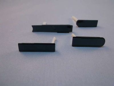 Juego de Tapas Sony Xperia Z L36h C6602 C6603 Azul (Conector Audio, Carga, Memoría)