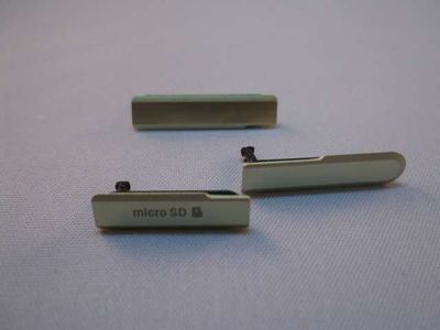 Juego de Tapa Sony Xperia Z1c Compact D5503 M51w Verde Lima ( Carga, SIM y Tarje