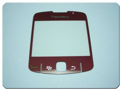 Lente / Ventana BlackBerry 8520 Roja Granate