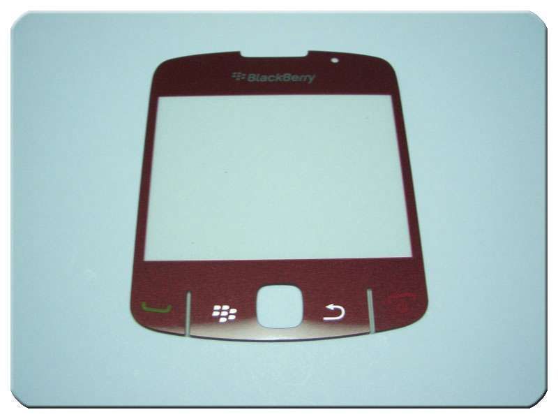 Lente / Ventana BlackBerry 8520 Roja Granate