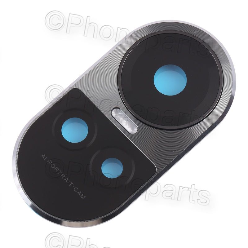 Lentes de Cámara con Marco Gris Oppo Reno10 5G