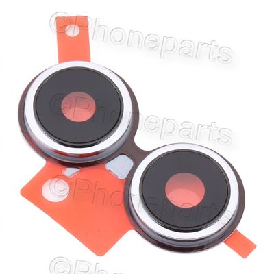 Lentes de Cámara con Marco Plata Oppo Reno8 Lite 5G