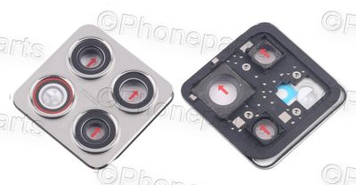 Lentes de Cámara con Marco Plata Xiaomi 14T