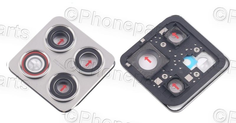 Lentes de Cámara con Marco Plata Xiaomi 14T