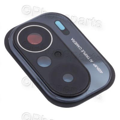 Lentes de Cámara con Marco Negro Xiaomi Poco F3