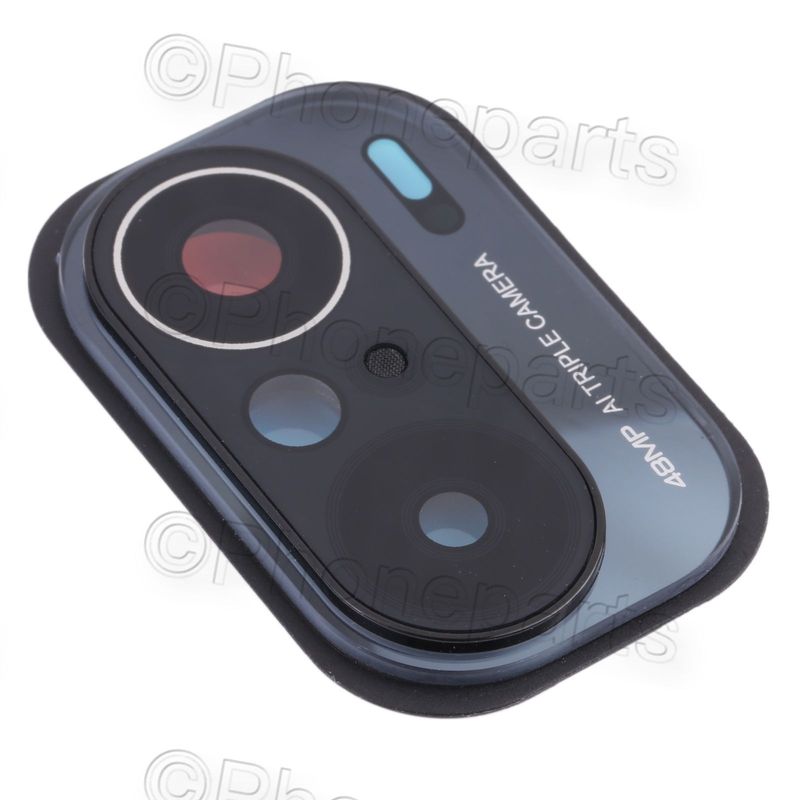 Lentes de Cámara con Marco Negro Xiaomi Poco F3