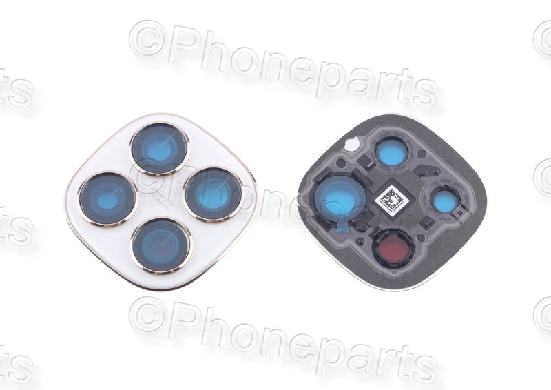 Lentes de Cámara con Marco Blanco Xiaomi Redmi Note 14 Pro 4G